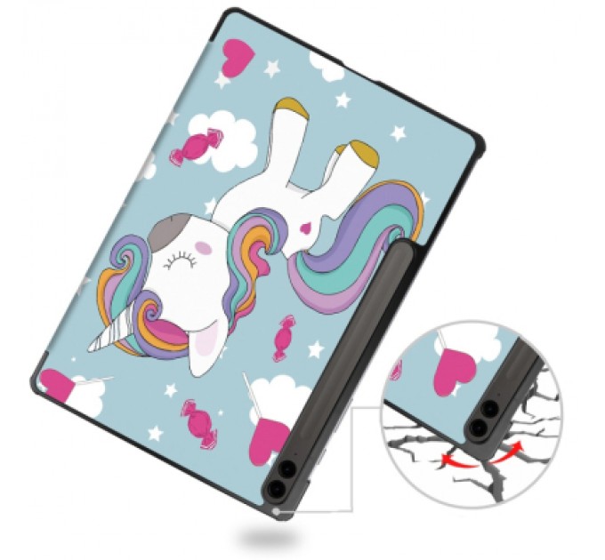 BeCover Чохол до планшета BeCover Smart Case Samsung Galaxy Tab S10 Plus (SM-X820/SM-X826) 12.4" Unicorn (712251)