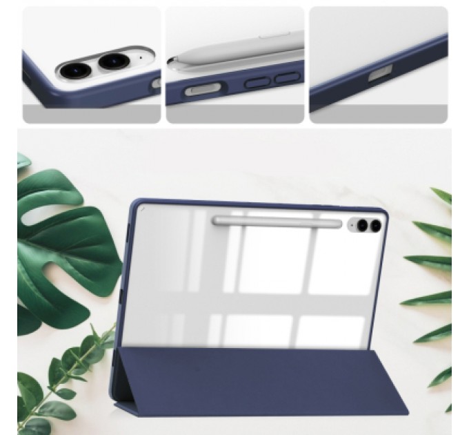 BeCover Чохол до планшета BeCover Soft Edge Samsung Galaxy Tab S10 Plus (SM-X820/SM-X826) 12.4" Deep Blue (712253)
