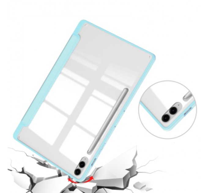 BeCover Чохол до планшета BeCover Soft Edge Samsung Galaxy Tab S10 Plus (SM-X820/SM-X826) 12.4" Light Blue (712255)