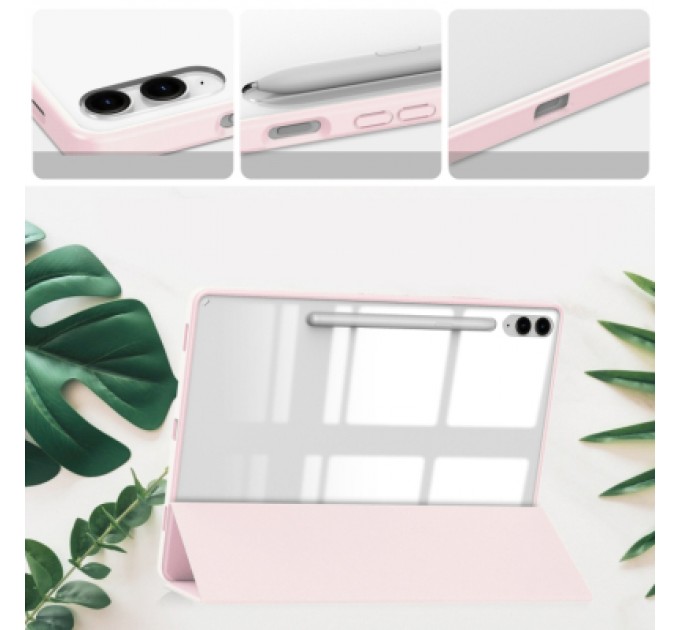 BeCover Чохол до планшета BeCover Soft Edge Samsung Galaxy Tab S10 Plus (SM-X820/SM-X826) 12.4" Pink (712256)