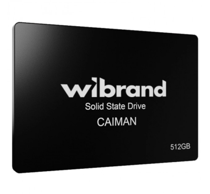 Wibrand Накопичувач SSD 2.5" 512GB Caiman Wibrand (WI2.5SSD/CA512GB)