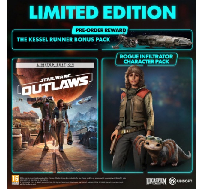 Sony Гра Sony Star Wars Outlaws - Special Edition, BD диск (3307216284437)