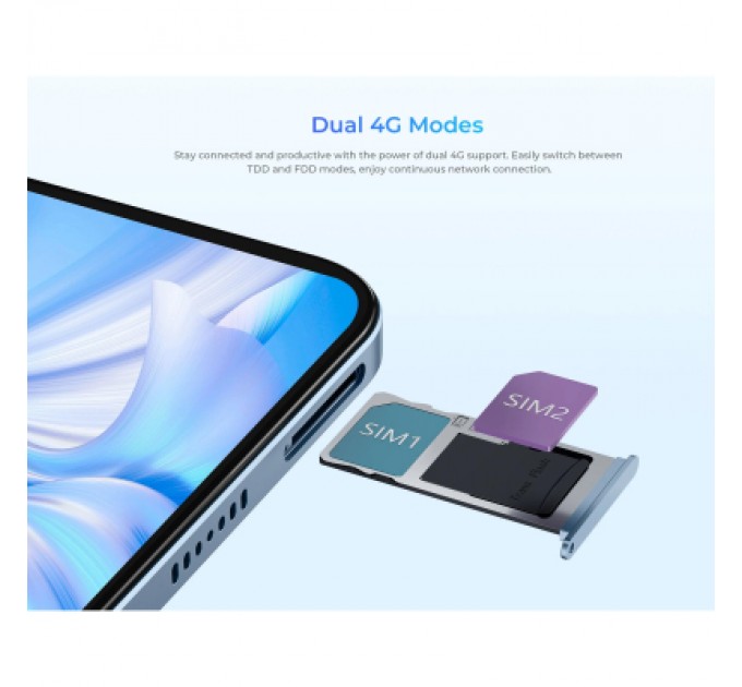 OUKITEL Планшет OUKITEL OT5S 12" FHD 6 / 256GB /Dual SIM / LTE Grey/Black (6931940754682)