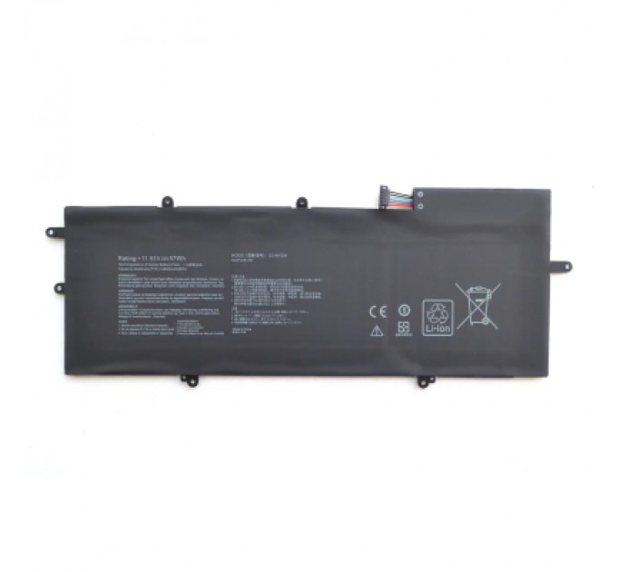 AlSoft Акумулятор до ноутбука Asus ZenBook UX360UA C31N1538, 4940mAh (57Wh), 3cell, 11.55V, Li-Pol AlSoft (A47981)