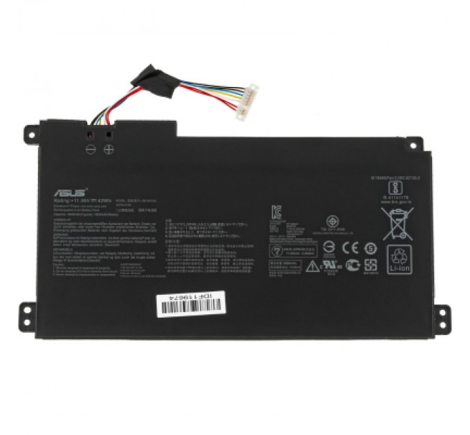 ASUS Акумулятор до ноутбука ASUS VivoBook E410MA B31N1912, 3640mAh (42Wh), 3cell, 11.55V (A47901)