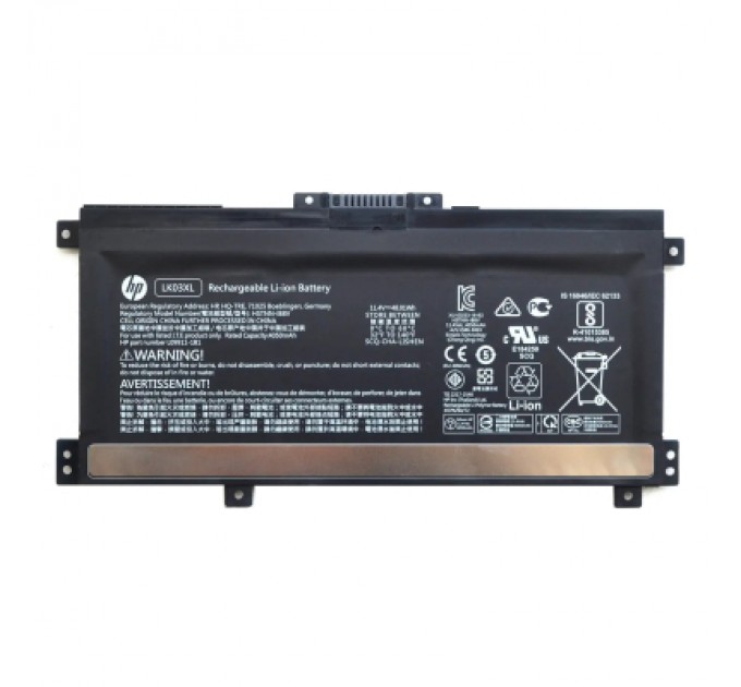 HP Акумулятор до ноутбука HP Envy x360 15-bp, 48.01Wh (4050mAh), 3cell, 11.4V, Li-ion (A47982)