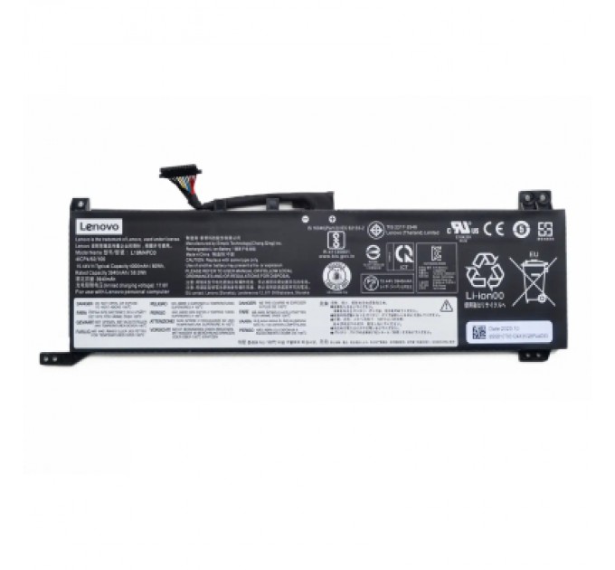 Lenovo Акумулятор до ноутбука Lenovo Legion 5-15 L19M4PC0, 60Wh (4000mAh), 4cell, 15.44V, Li-ion (A47987)