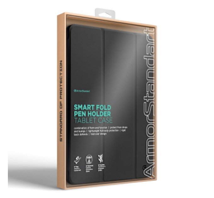 Armorstandart Чохол до планшета Armorstandart Smart Fold Pen Apple iPad Air 13 (2024) Black (ARM78133)