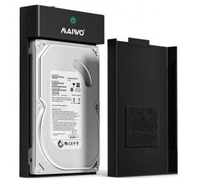 Maiwo Кишеня зовнішня Maiwo HDD 3,5"/2,5" USB3.1 GEN2 (K3568G2)