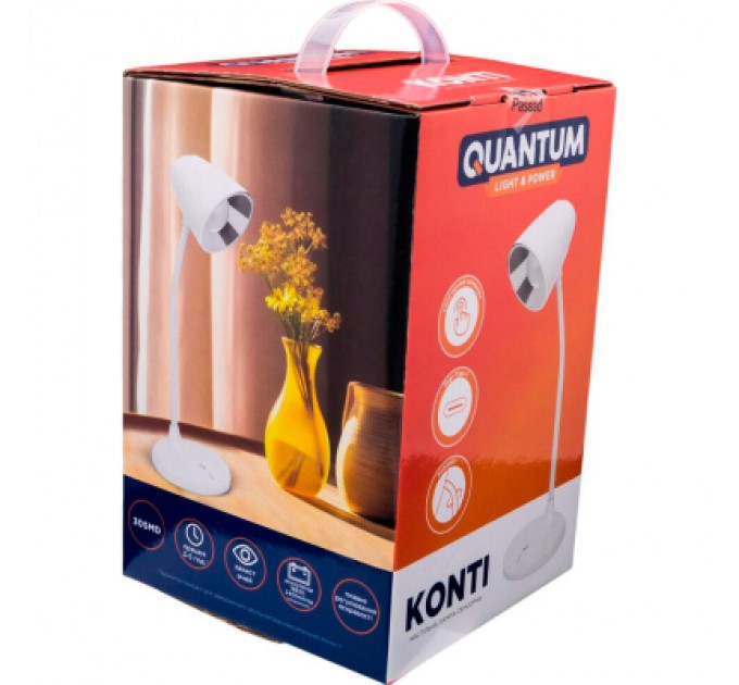 Quantum Настільна лампа Quantum KONTI LED з USB (QM-TL1050)
