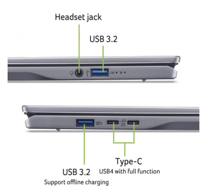 Acer Ноутбук Acer Swift Go 14 AI SFG14-01 (NX.KYXEU.005)