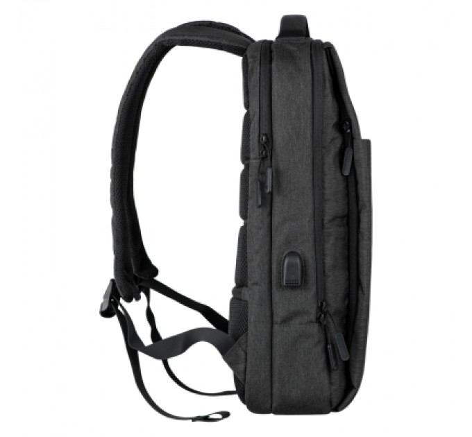 2E Рюкзак для ноутбука 2E 17" Melange black (2E-BPN9267BK)