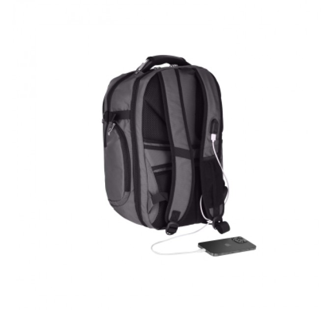 2E Рюкзак для ноутбука 2E 16" Ultimate SmartPack 30L, titanium (2E-BPT6416TI)