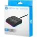 HP Концентратор HP DHC-CT120 USB 3.0 AM 4 ports USB 3.0 AF RGB (DHC-CT120)