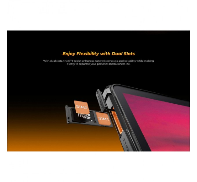 OUKITEL Планшет OUKITEL RT9 6/256GB LTE Black (6931940766845)