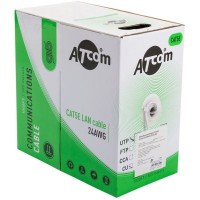 Кабель мережевий Atcom FTP 305м cat.5e Standart CCA (3801)