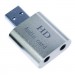 Dynamode Звукова плата Dynamode USB-SOUND7-ALU silver