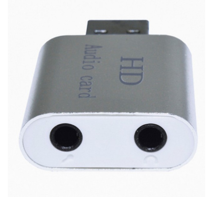 Dynamode Звукова плата Dynamode USB-SOUND7-ALU silver