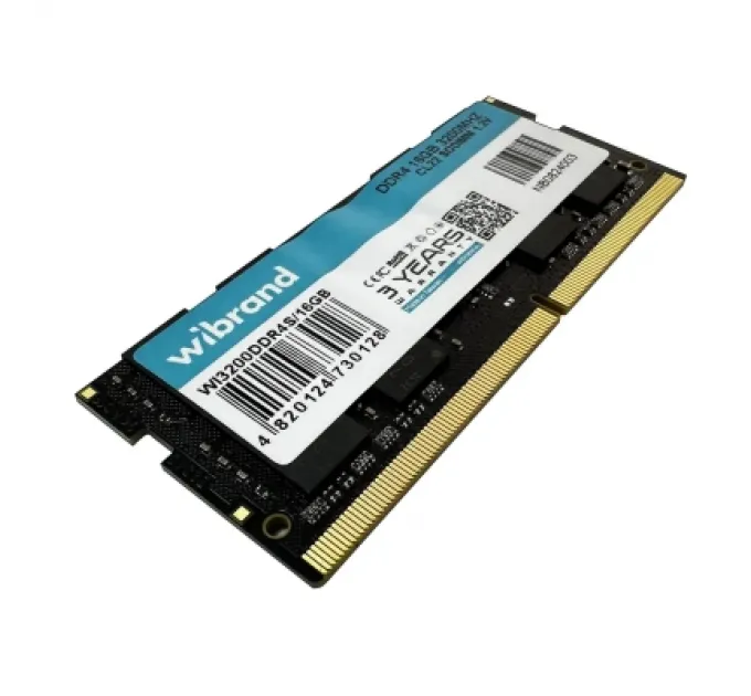 Wibrand Модуль пам'яті для ноутбука SoDIMM DDR4 16GB 3200 MHz Wibrand (WI3200DDR4S/16GB)
