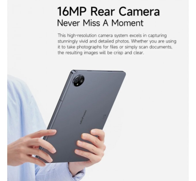 Ulefone Планшет Ulefone Tab A11 11", IPS 4G 4/128Gb Space Gray (6975326663670)