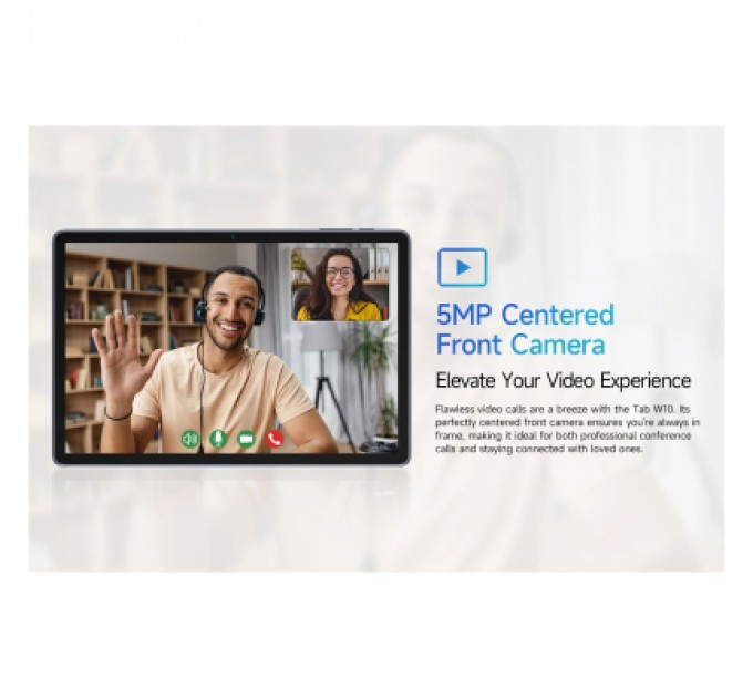 Ulefone Планшет Ulefone Tab W10 Wi-Fi 4/128GB Space Grey (6975326663694)