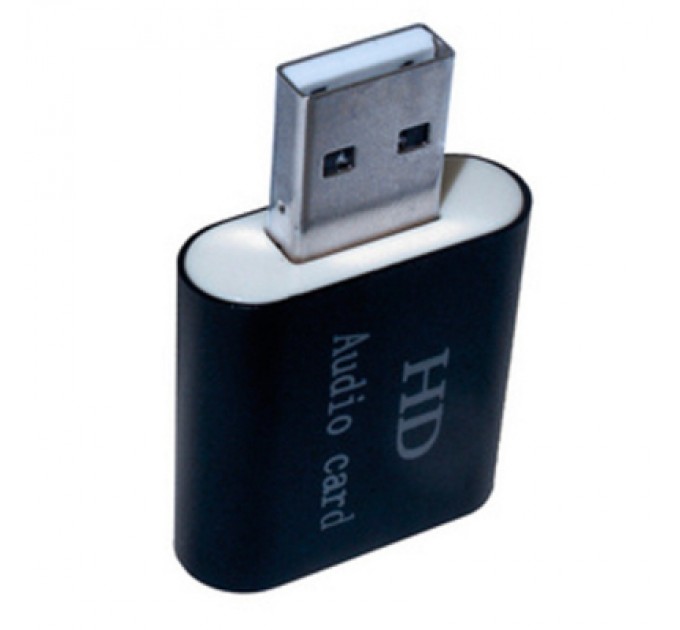 Dynamode Звукова плата Dynamode USB-SOUND7-ALU black