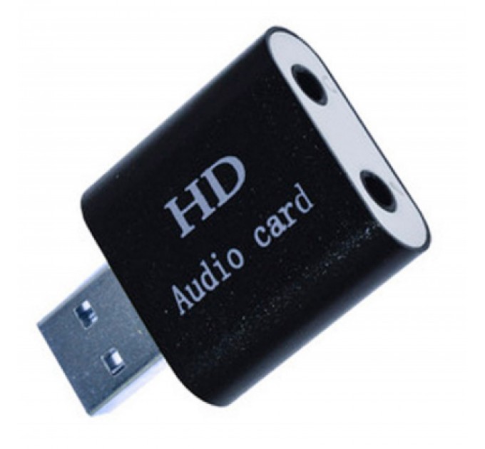 Dynamode Звукова плата Dynamode USB-SOUND7-ALU black