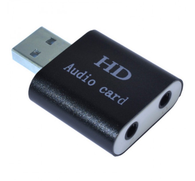 Dynamode Звукова плата Dynamode USB-SOUND7-ALU black
