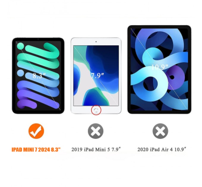 BeCover Чохол до планшета BeCover Apple iPad Mini 7 2024 Purple (712432)