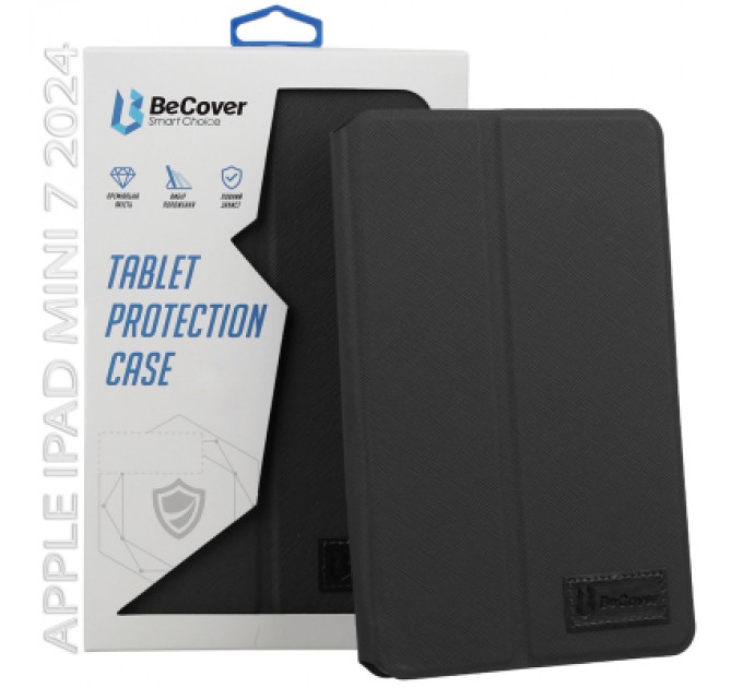 BeCover Чохол до планшета BeCover Premium Apple iPad Mini 7 2024 Black (712435)