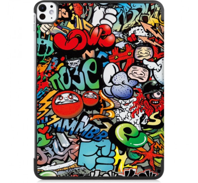 BeCover Чохол до планшета BeCover Smart Case Apple iPad Pro 11" M4 2024 Graffiti (711637)