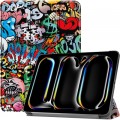 BeCover Чохол до планшета BeCover Smart Case Apple iPad Pro 11" M4 2024 Graffiti (711637)