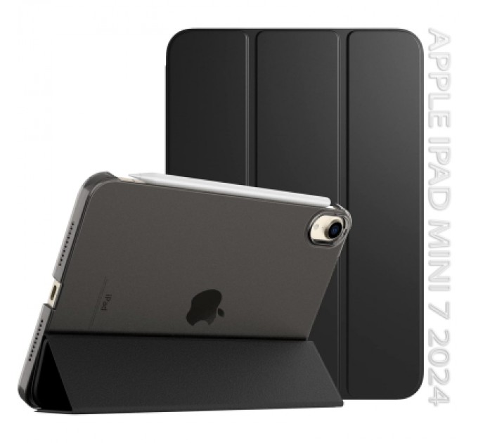 BeCover Чохол до планшета BeCover Tri Fold Hard Apple iPad Mini 7 2024 Black (712450)