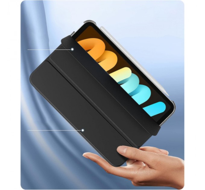 BeCover Чохол до планшета BeCover Tri Fold Hard Apple iPad Mini 7 2024 Black (712450)