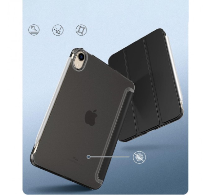 BeCover Чохол до планшета BeCover Tri Fold Hard Apple iPad Mini 7 2024 Black (712450)