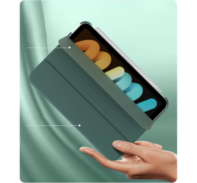 BeCover Чохол до планшета BeCover Tri Fold Hard Apple iPad Mini 7 2024 Dark Green (712451)