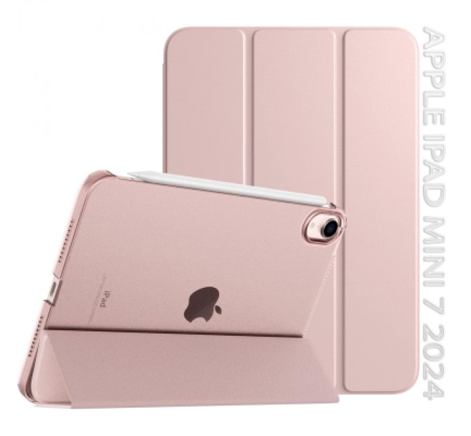 BeCover Чохол до планшета BeCover Tri Fold Hard Apple iPad Mini 7 2024 Pink (712454)