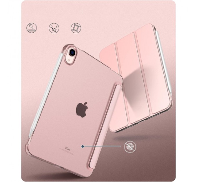 BeCover Чохол до планшета BeCover Tri Fold Hard Apple iPad Mini 7 2024 Rose Gold (712456)