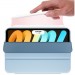 BeCover Чохол до планшета BeCover Tri Fold Hard TPU Apple iPad Mini 7 2024 Light Blue (712447)