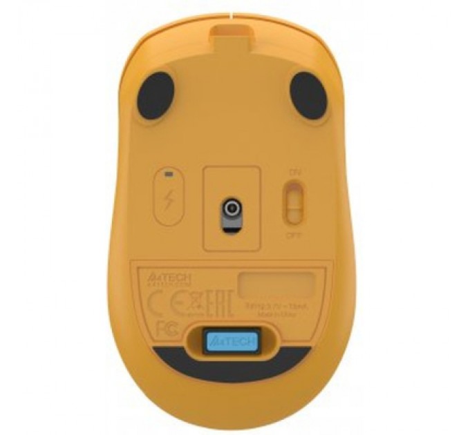 A4Tech Мишка A4Tech FG15CS Air2 Wireless Yellow (4711421001236)