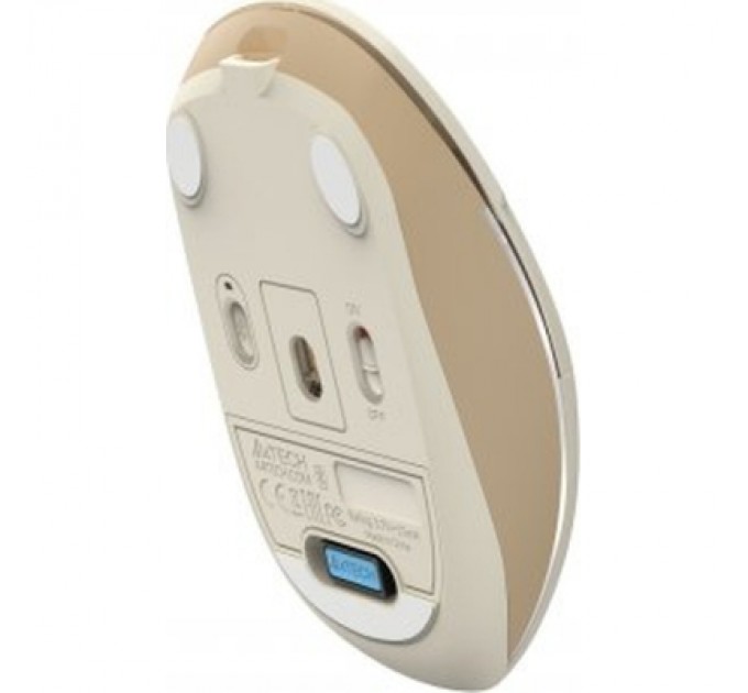 A4Tech Мишка A4Tech FB26CS Air2 Bluetooth/Wireless Cafe Latte (4711421999236)