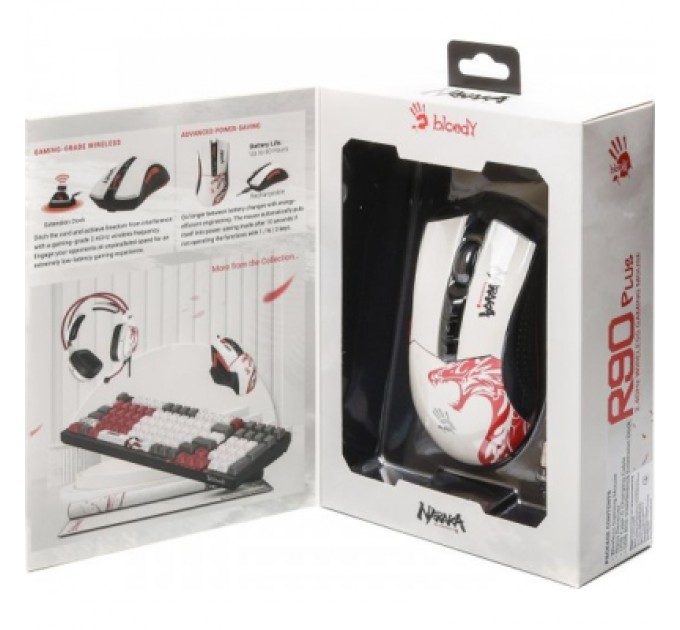 A4Tech Мишка A4Tech Bloody R90 Plus Wireless Naraka (4711421983136)