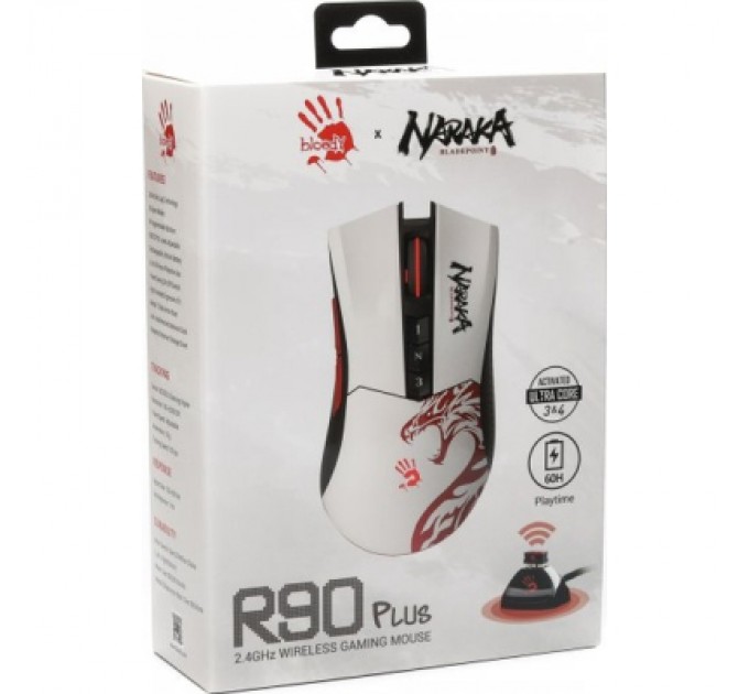 A4Tech Мишка A4Tech Bloody R90 Plus Wireless Naraka (4711421983136)