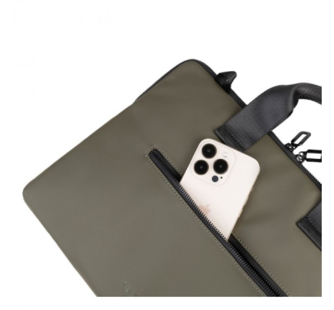 Tucano Сумка для ноутбука Tucano 14" Gommo Super Slim green (BSGOM1314-VM)