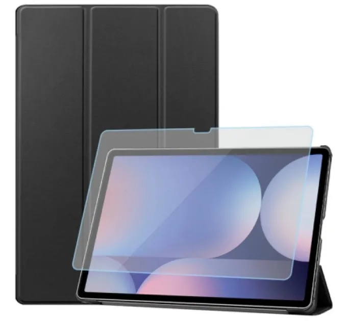 AirOn Чохол до планшета AirOn Premium Samsung Galaxy tab S10 Plus 12.4 2024 + film Black (4822356758483)