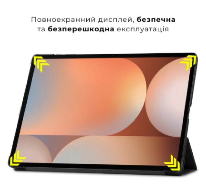 AirOn Чохол до планшета AirOn Premium Samsung Galaxy tab S10 Ultra 14.6 2024 + film Black (4822356758484)