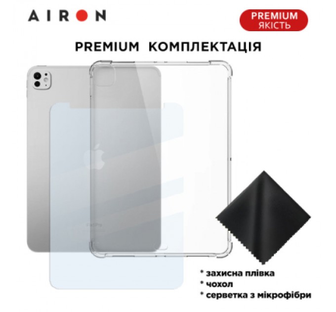AirOn Чохол до планшета AirOn EVA Premium iPad Pro 13 / Air 13 2024 transparent (4822352781137)