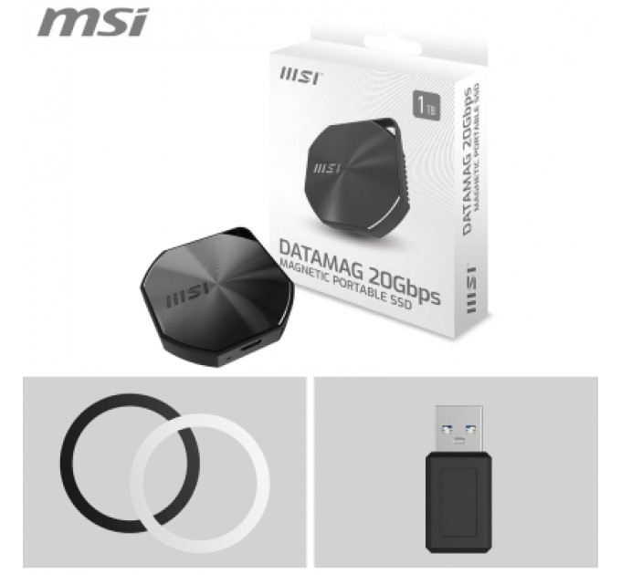 MSI Накопичувач SSD USB-C 1TB MSI (S78-440L0B0-P83)