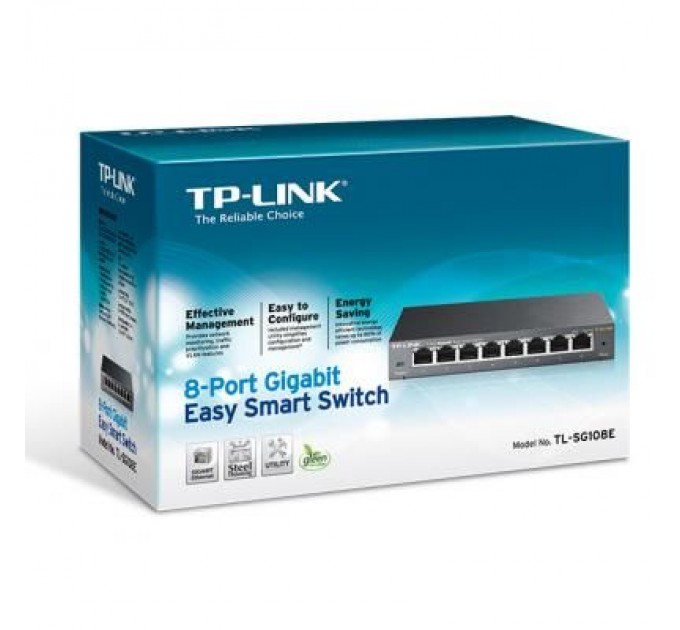 TP-Link Комутатор мережевий TP-Link TL-SG108E