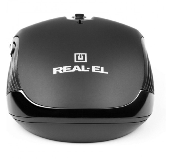 REAL-EL Мишка REAL-EL RM-331W Wireless Black (EL123200044)